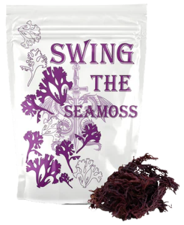 Purple St. Lucia Wildcrafted Sea Moss 92 Essential Minerals.