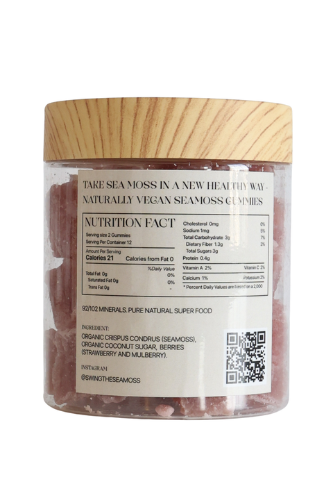 Wildberry Sea Moss Gummies