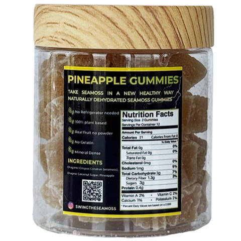 Pineapple Sea Moss Gummies