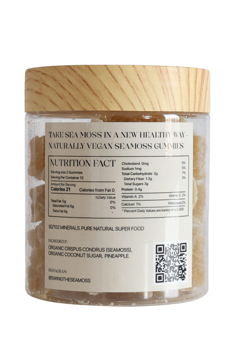 Pineapple Sea Moss Gummies