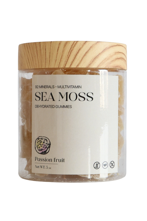 Passion Fruit Sea Moss Gummies